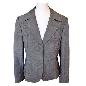 Grey Tahari Cropped Blazer. 12 Petite.